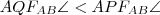 AQF_{AB}\angle <APF_{AB}\angle