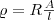 \varrho = R \frac{A}{l}