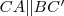 CA\|BC' CA\|BC'