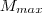 M_{max} M_{max}