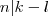 n|k-l n|k-l