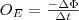 O_E=\frac{-\Delta\Phi}{\Delta t} O_E=\frac{-\Delta\Phi}{\Delta t}
