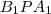 B_1PA_1
