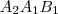 A_2A_1B_1