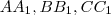 AA_1, BB_1, CC_1 AA_1, BB_1, CC_1