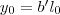 y_0=b'l_0 y_0=b'l_0