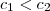 c_{1}<c_{2} c_{1}<c_{2}