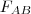 F_{AB} F_{AB}