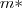 m* m*