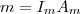 m=I_mA_m m=I_mA_m